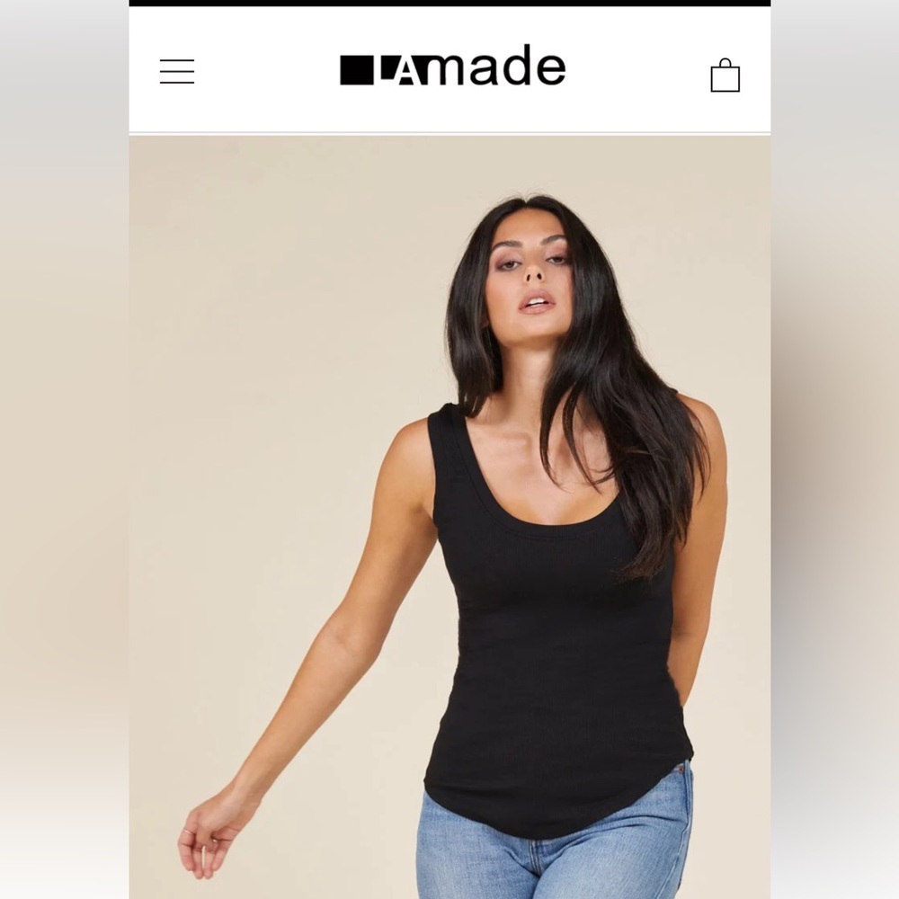 Lamade Tank Top Ribbed Basic - image 8